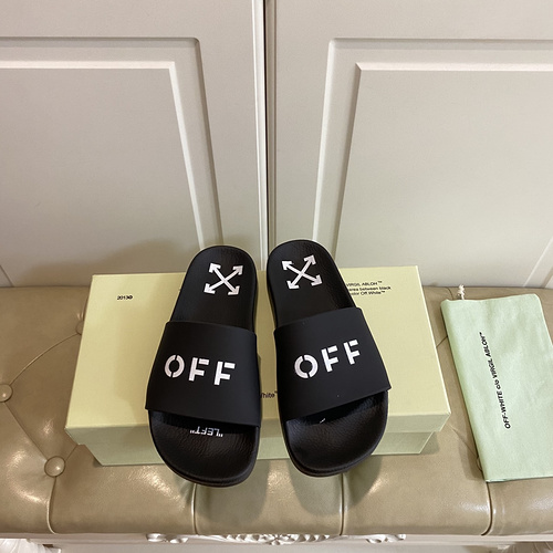 Off-WHITE series couple slippers 35-45-16de6a19